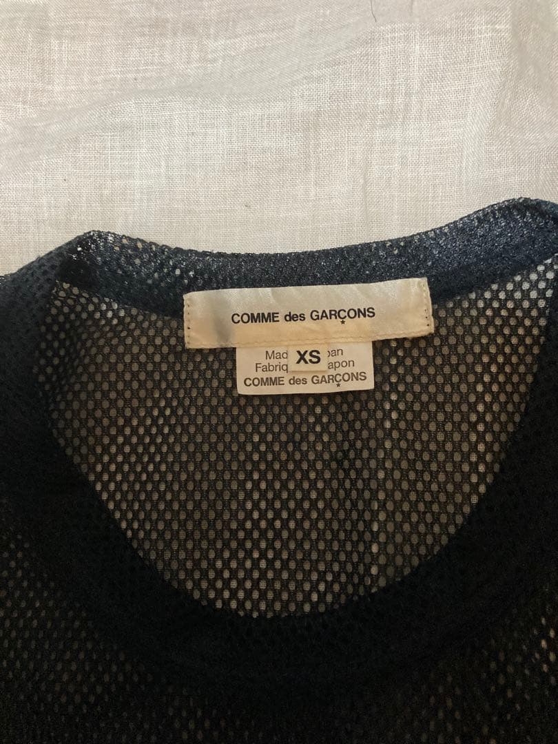 コムデギャルソン　メッシュ半袖Tシャツ