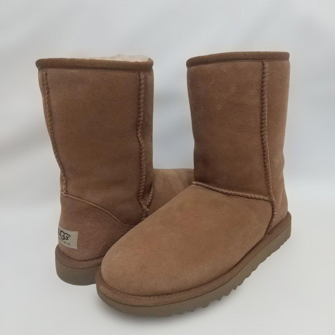 美品 UGG ムートンブーツ 24cm ブラウン