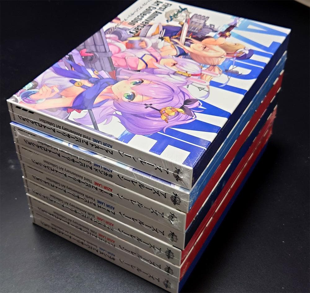 7冊セット アズールレーン Anniversary Art Collection
