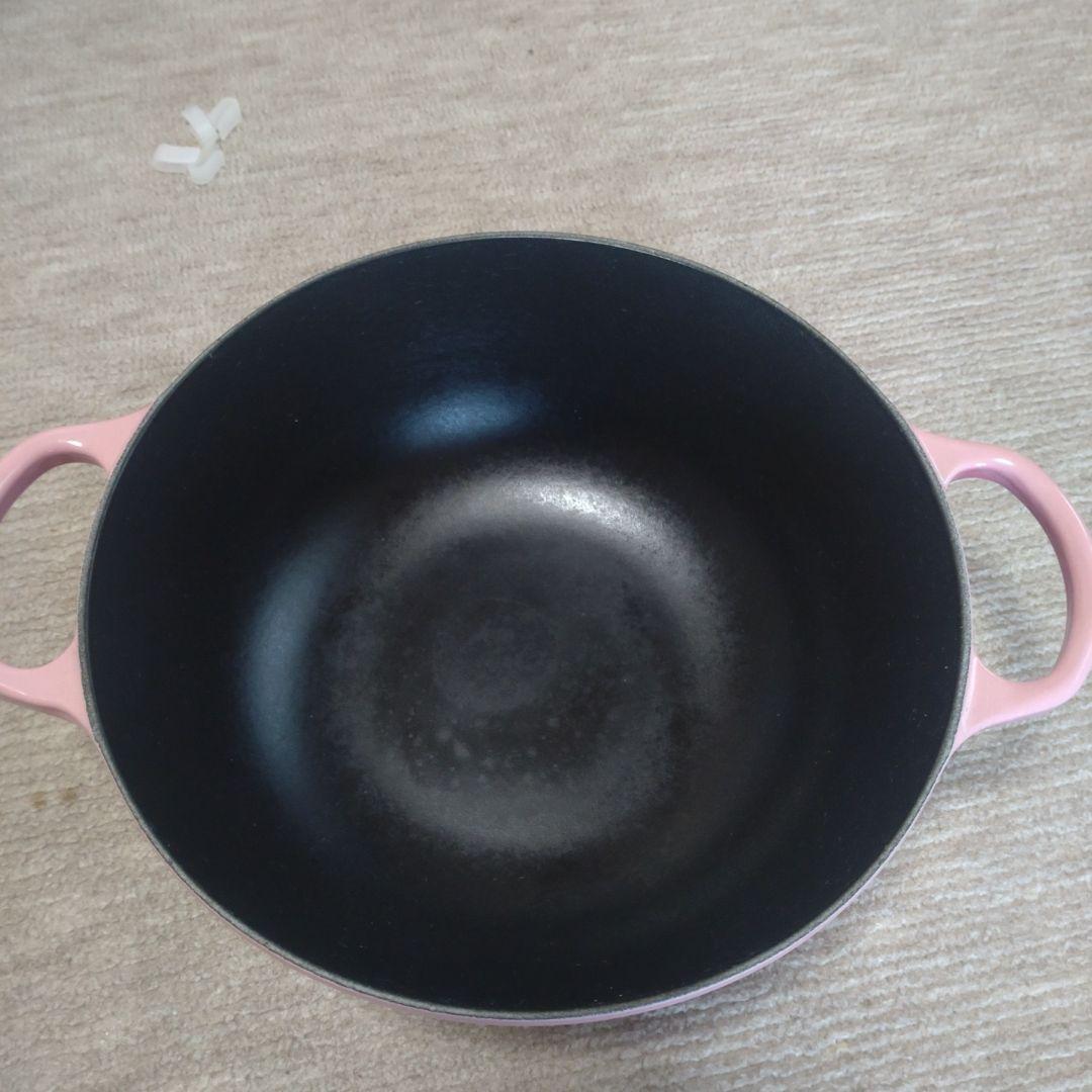 ル・クルーゼ 両手鍋 26cm ピンク