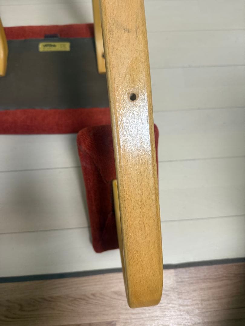 STOKKE　バリアブル バランスチェア　レッド　ストッケ