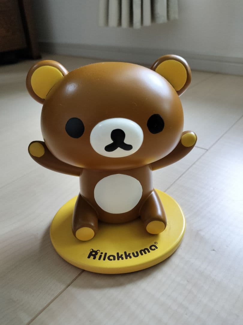 リラックマ メガネスタンド　ローソン　 ブラウン　小物置き　置物