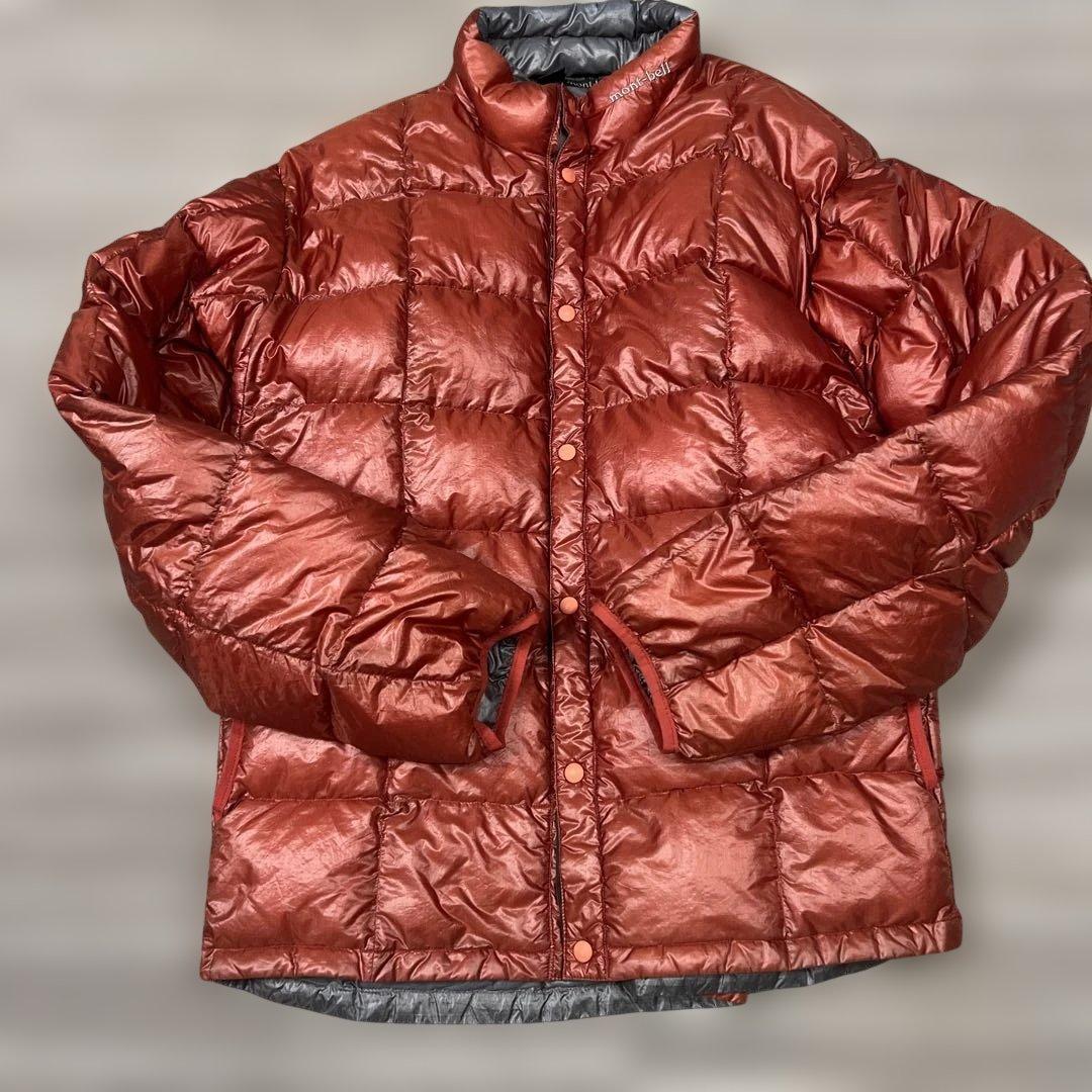 ☆mont-bell U.L.ライトダウンジャケット 廃盤モデル XL エンジ☆
