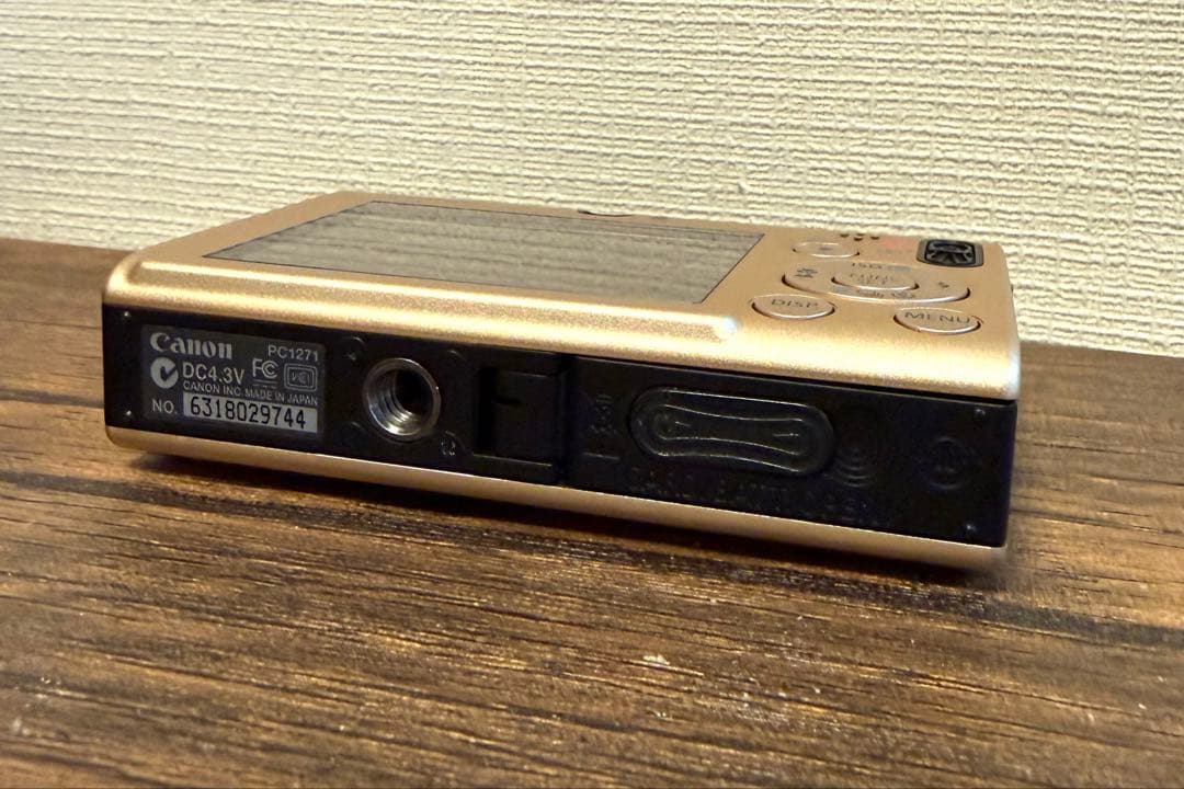 Canon IXY Digital 201S ゴールド