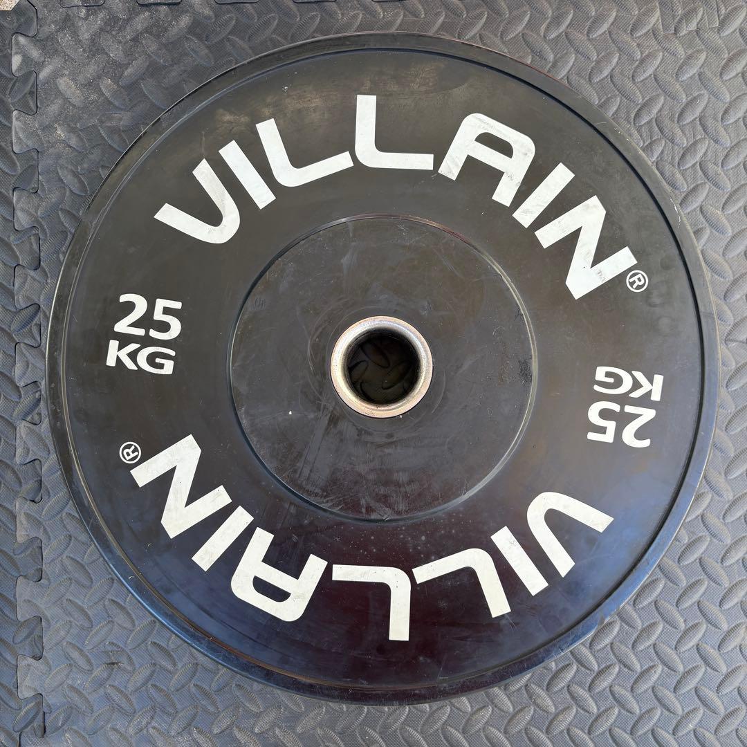 バンパープレートセット VILLAIN 5kg〜25kg 合計150kg