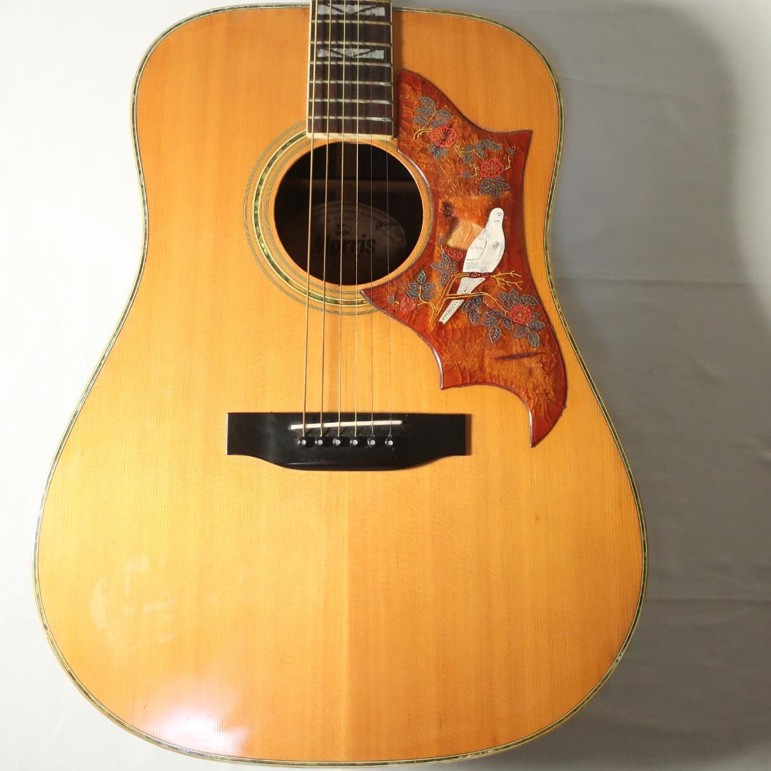 Morris W-30 エレアコ仕様 ギター ハードケース付