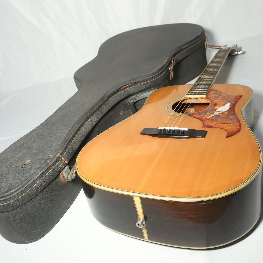 Morris W-30 エレアコ仕様 ギター ハードケース付