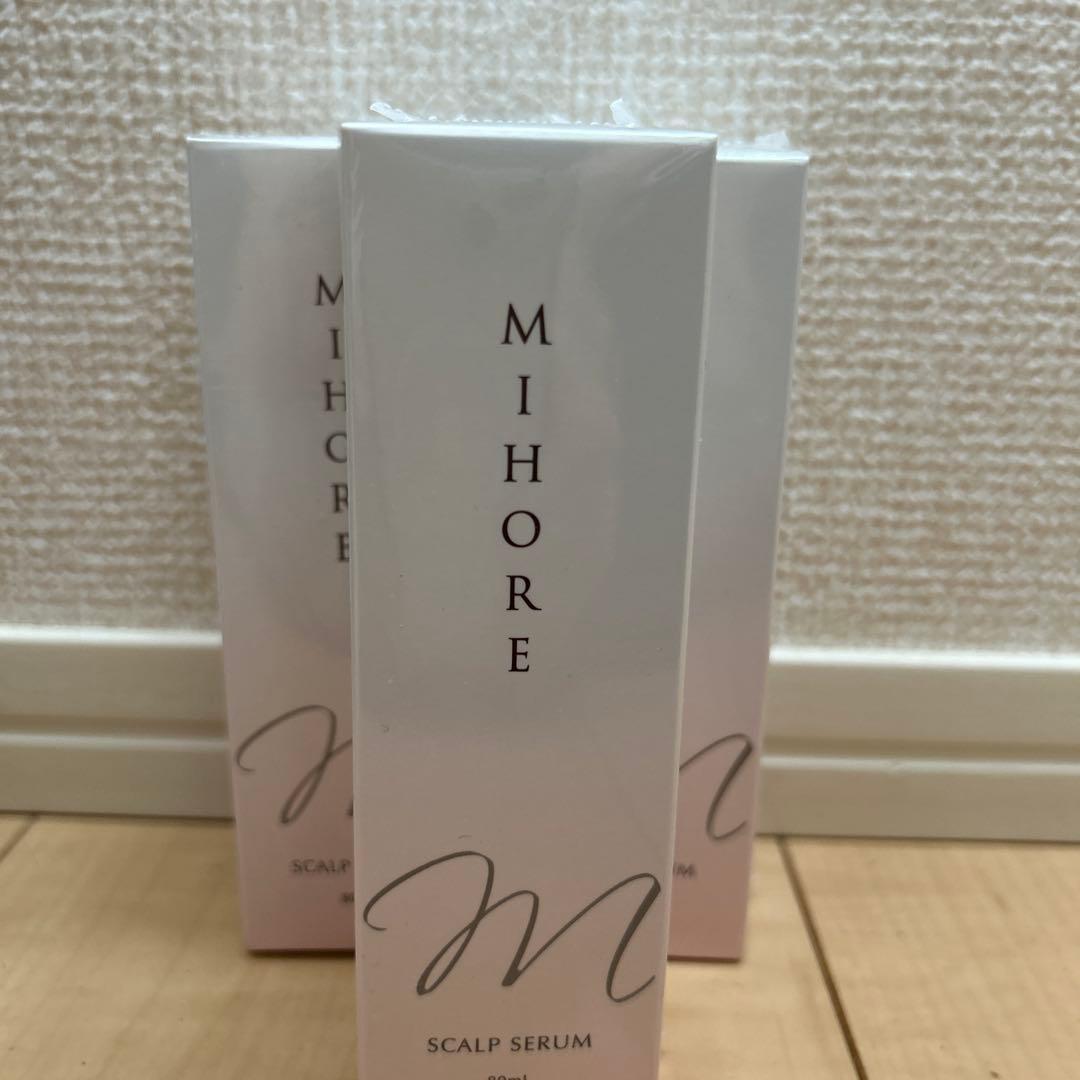 MIHORE スカルプセラム 80ml 3セット