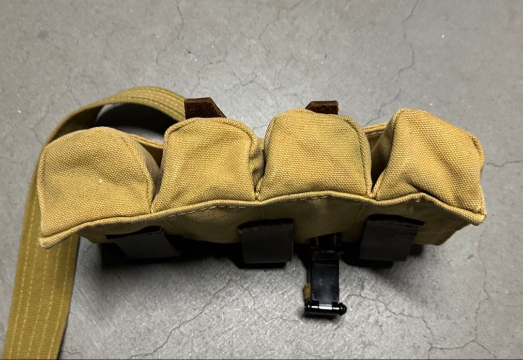 最終値下げ 絶版超貴重 日本軍陸軍 中田商店 八九式重擲弾筒 弾嚢 N-382