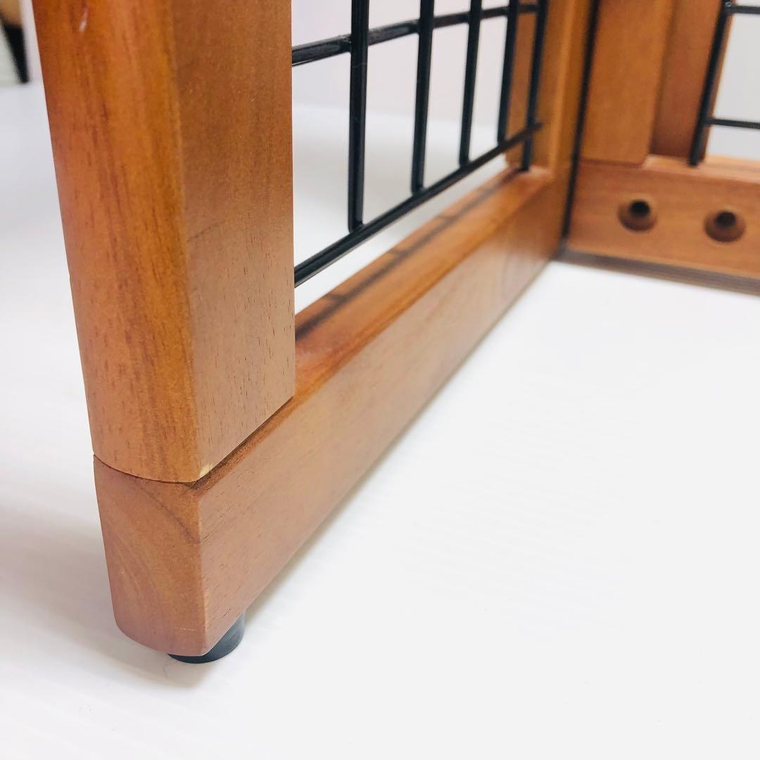 【美品!!】リッチェル 木製おくだけゲート ペットゲート ワイド ベビーゲート◎