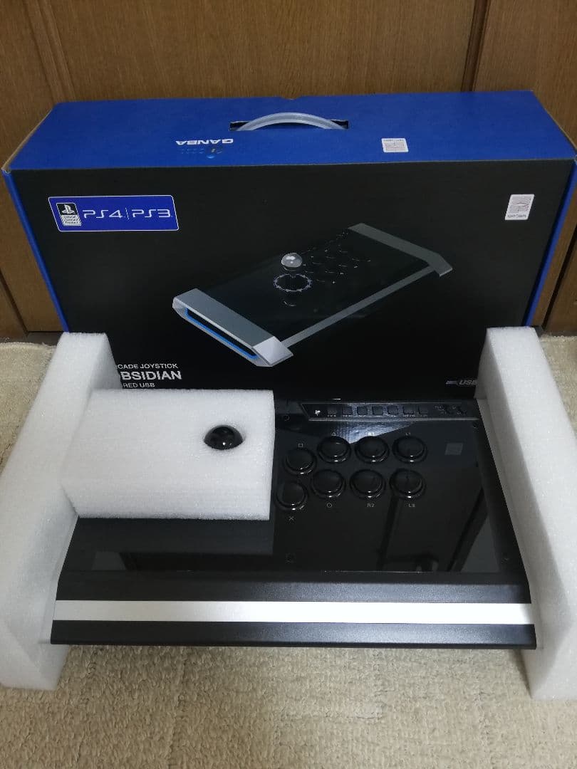 Qanba Obsidian アーケードコントローラ カスタム済み