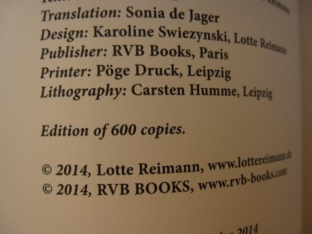 Bis morgen im Nassen　Lotte Reimann　限定600