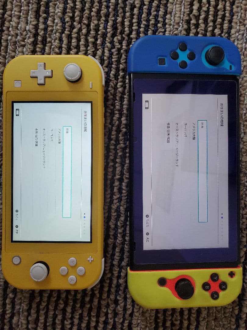 Nintendo Switch。Switchライトセット