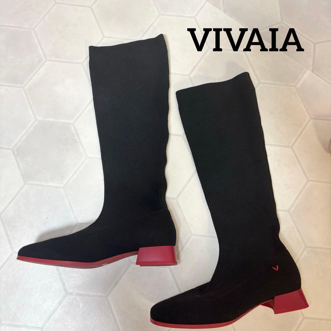 VIVAIA 撥水ブーツ スクエアトゥデザイン26