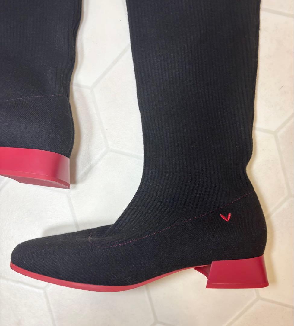 VIVAIA 撥水ブーツ スクエアトゥデザイン26