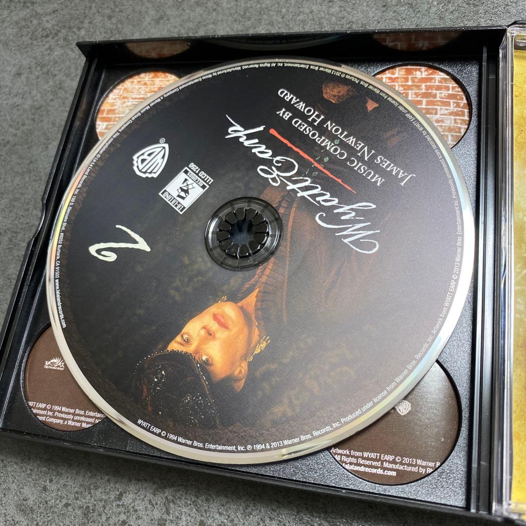 オリジナルサウンドトラックCD 「ワイアット・アープ」3枚組　3000枚限定廃盤