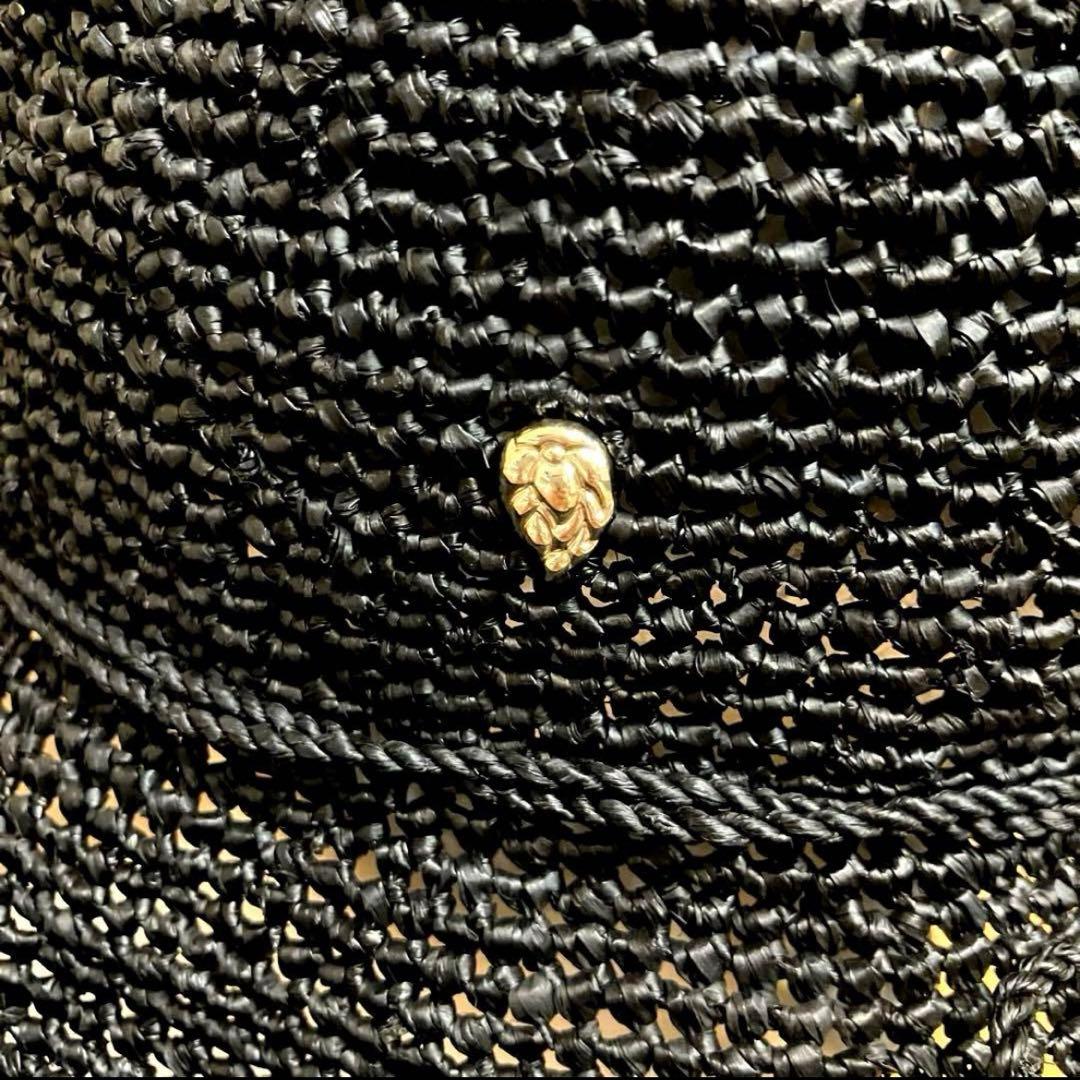 HELEN KAMINSKI ストローハット 麦わら帽子 ラフィア つばひろ 夏