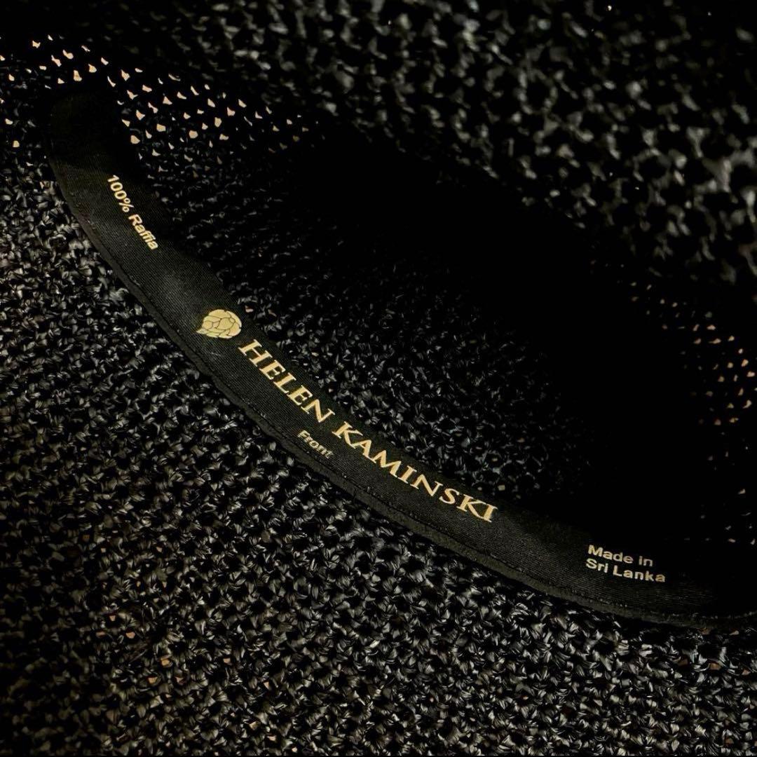 HELEN KAMINSKI ストローハット 麦わら帽子 ラフィア つばひろ 夏