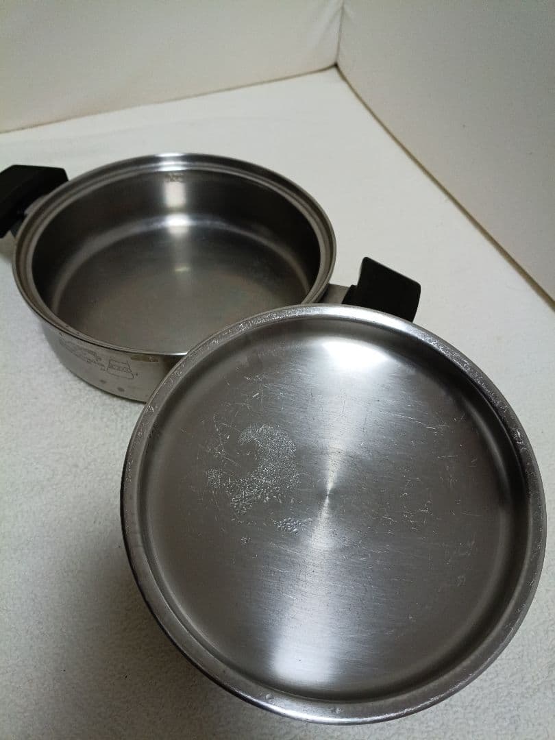  Queen ロイヤルクイーンステンレス両手鍋