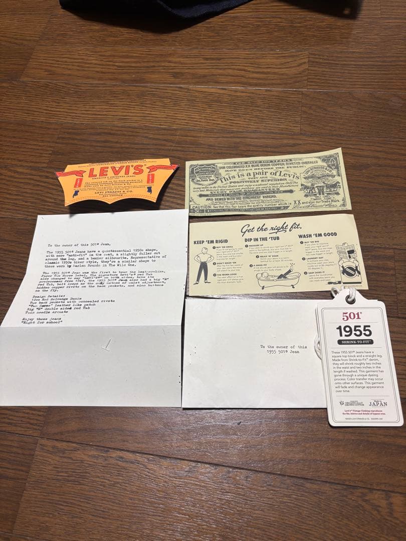 【LVC】Levi’s 501XX 1955モデル W38 L34 日本製