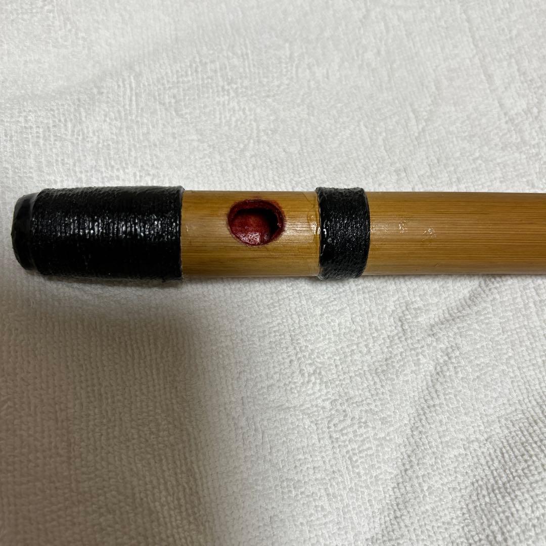 篠笛四本調子古典調お囃子用（篠竹35年乾燥させたもの）