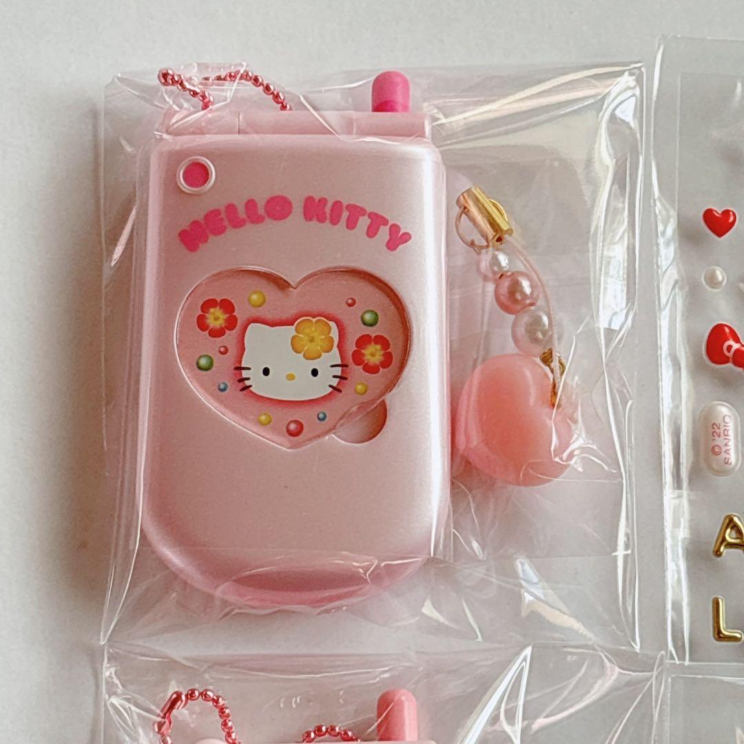 ♡ キティ マイメロ えらんで ガラケーフォトホルダー ミニチュア 推し活 ♡