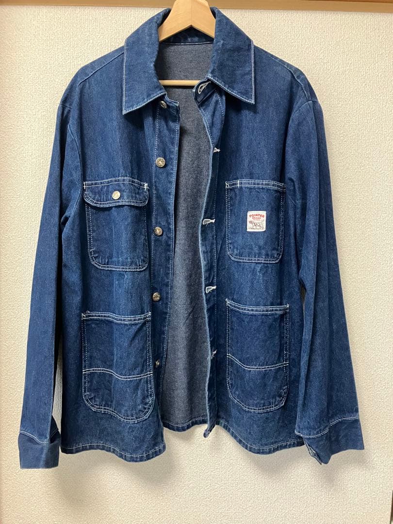 90s POINTER デニムカバーオール 40インチ MADE IN USA