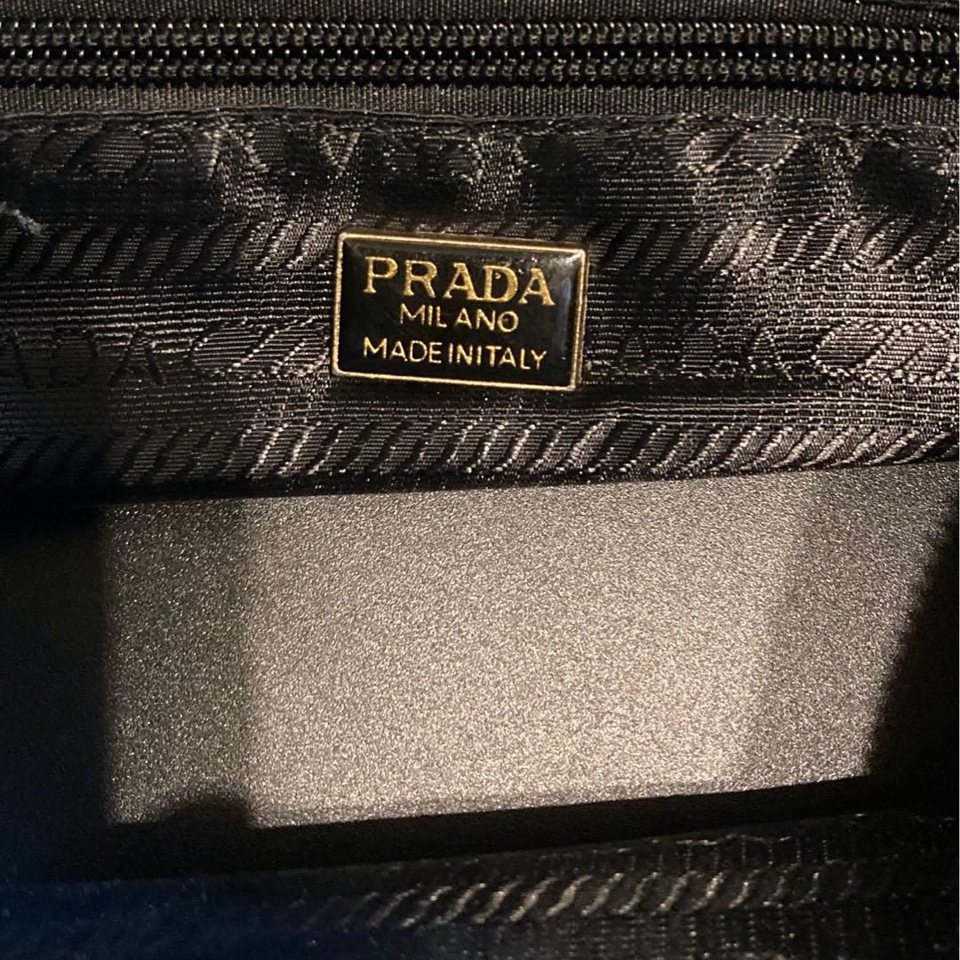 PRADA レディースエコバッグ BLACK