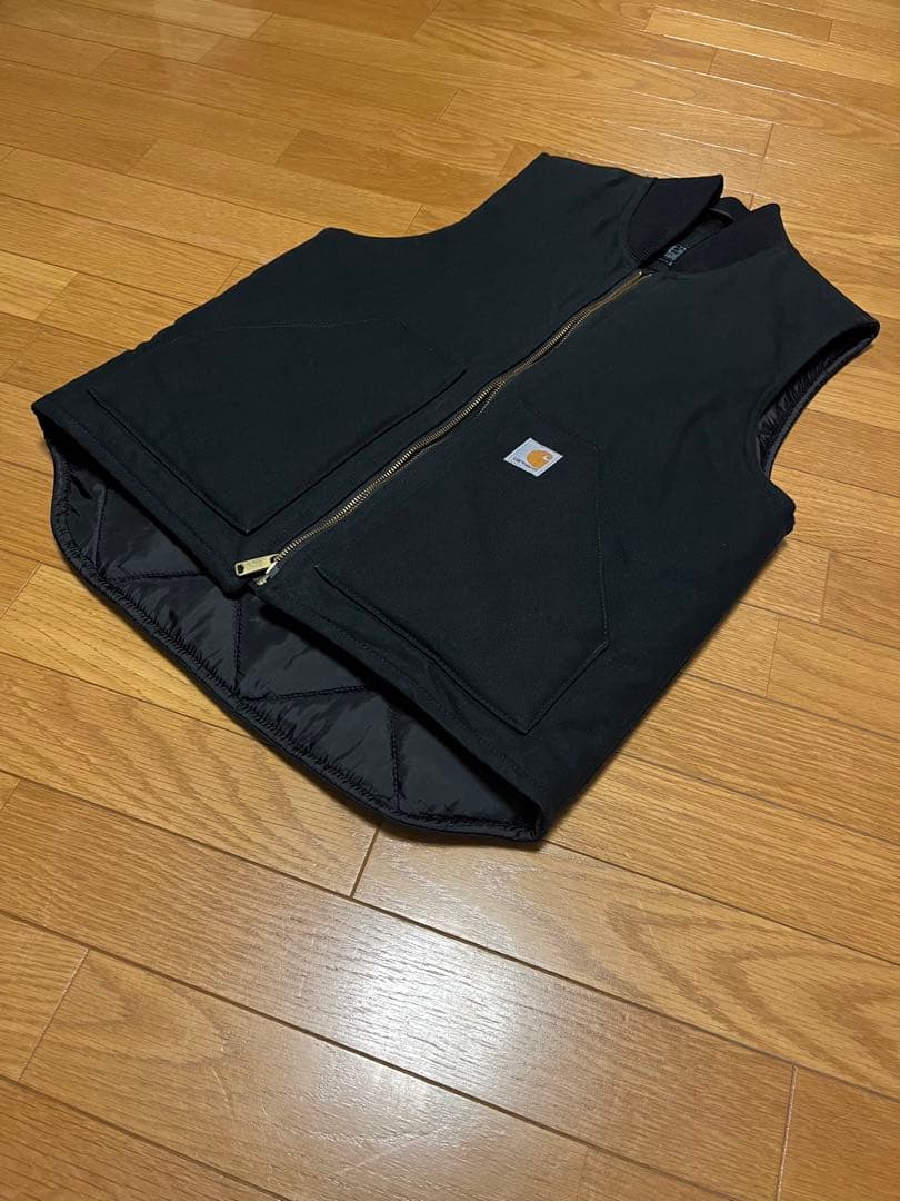 carhartt カーハート　ダックベスト　ブラック