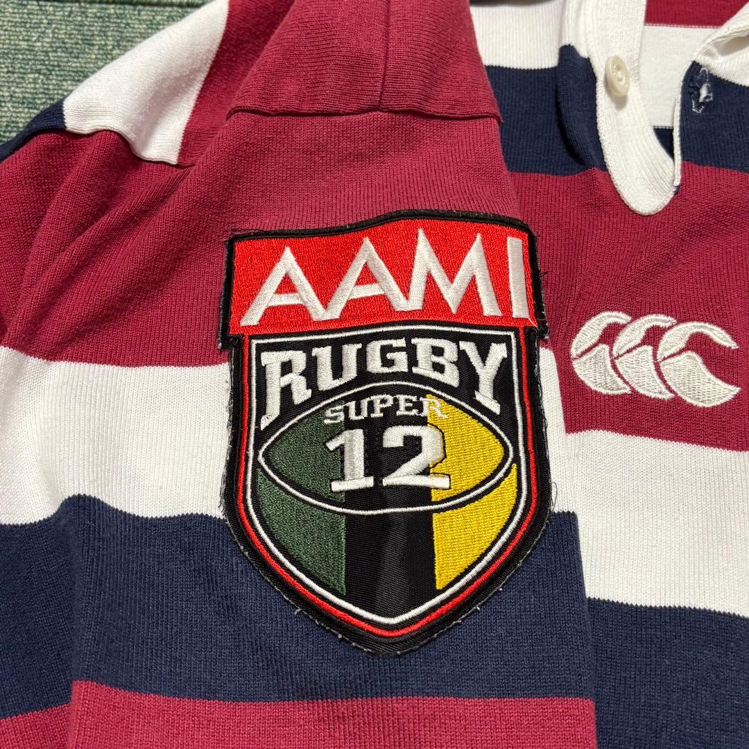 カンタベリー　クイーンズランド　ラガーシャツ　Mサイズ