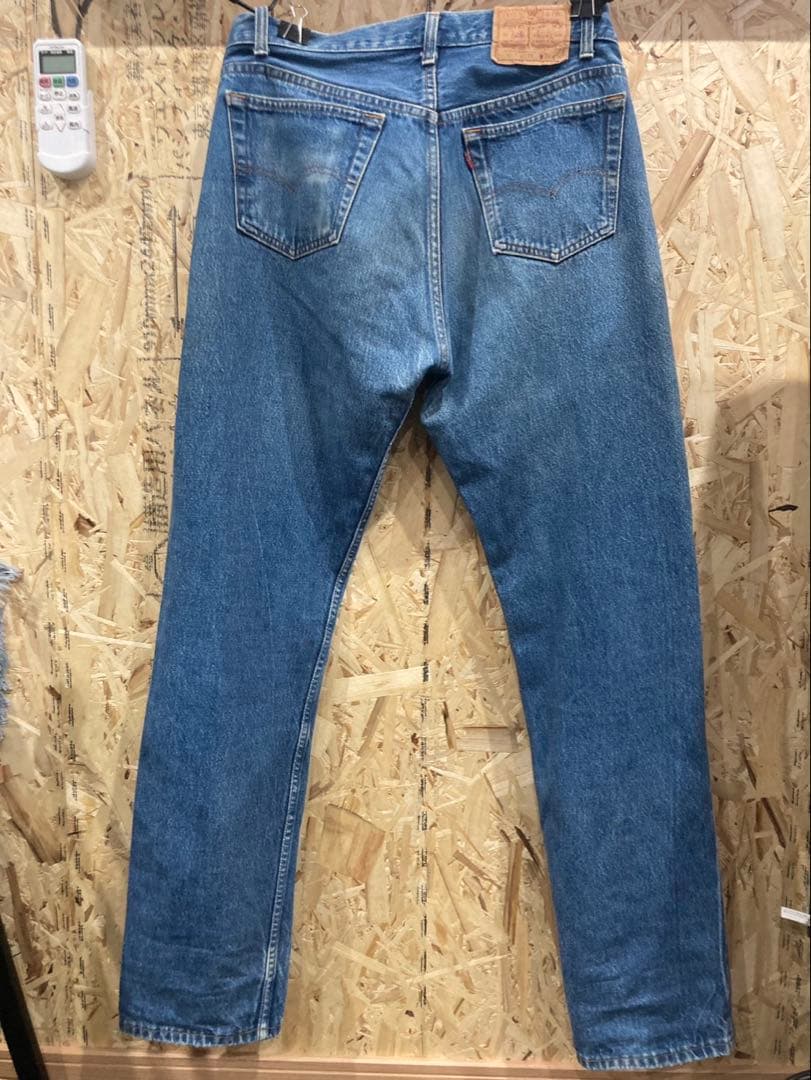 80's USA製 levi's 501 赤耳移行期 金脇割W34L34