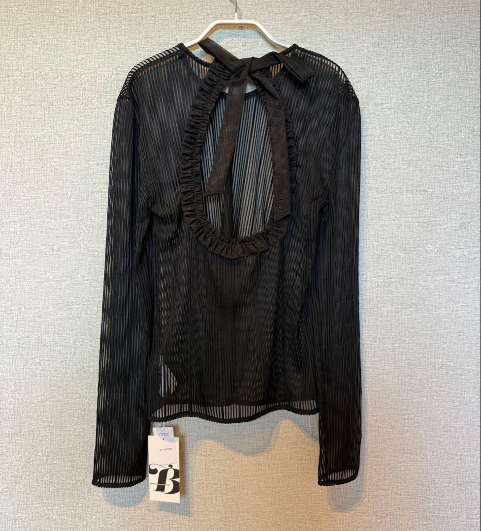 bibiy AVELINE RIBBON TOP 新品タグ付き