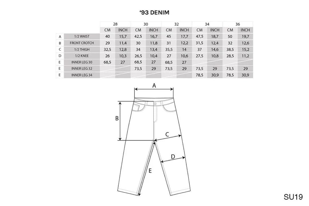 Polar 93denim ポーラー　28/30
