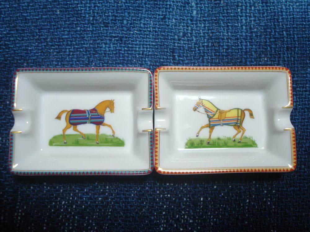 エルメス　灰皿　ミニアッシュトレイ 2個セット