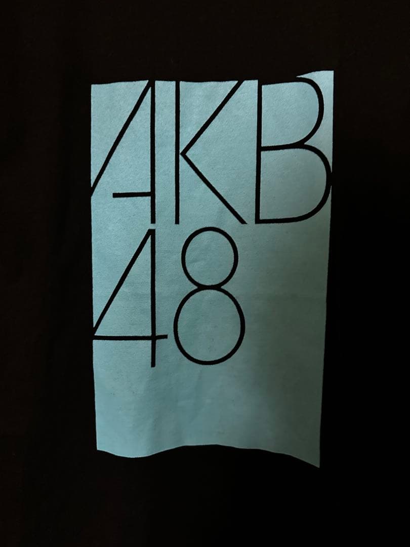 AKB48 Team A Tシャツ 初期メンバー ロゴ 黒 Lサイズ