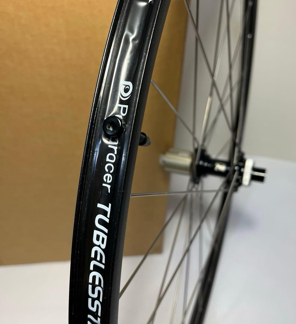 700C DISCブレーキ 28Hリム チタンスポーク 手組ホイールセット