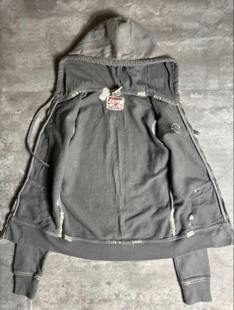 【希少】true religion パーカー Y2K グレー yokosquad