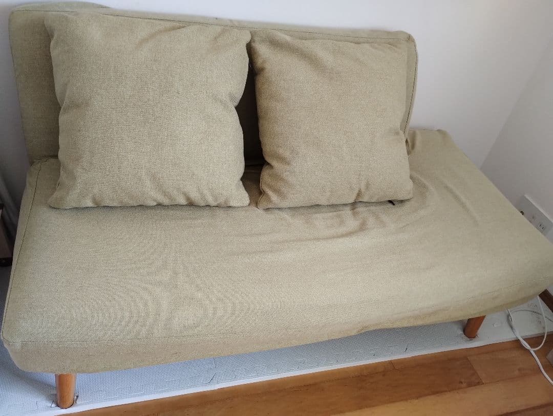 unicoスーラSULA ベンチバックレスト ダイニングベンチ ライトグリーン