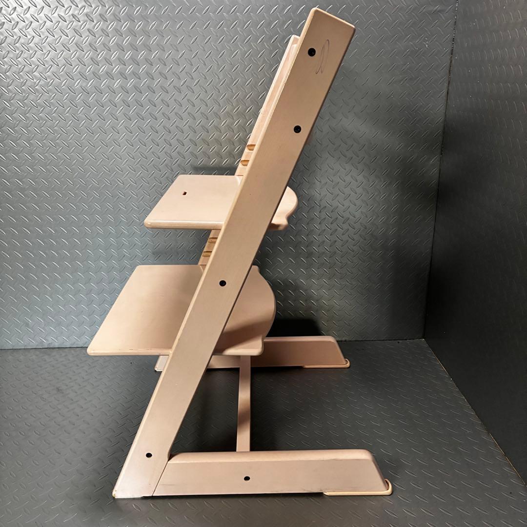 【美品】STOKKE トリップトラップ シリアル5 セレーヌピンク ハイチェア