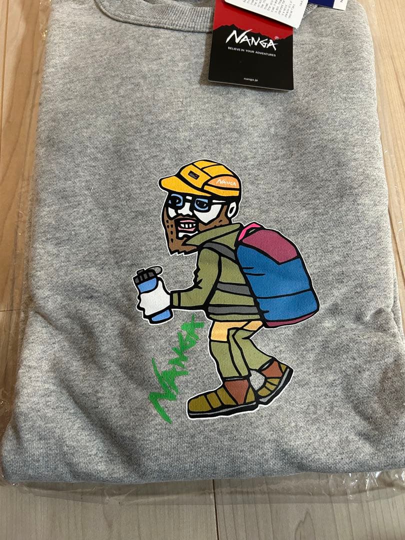 トップス NANGA ECHOHYBRID SWEAT SHIRT(ODM PT)