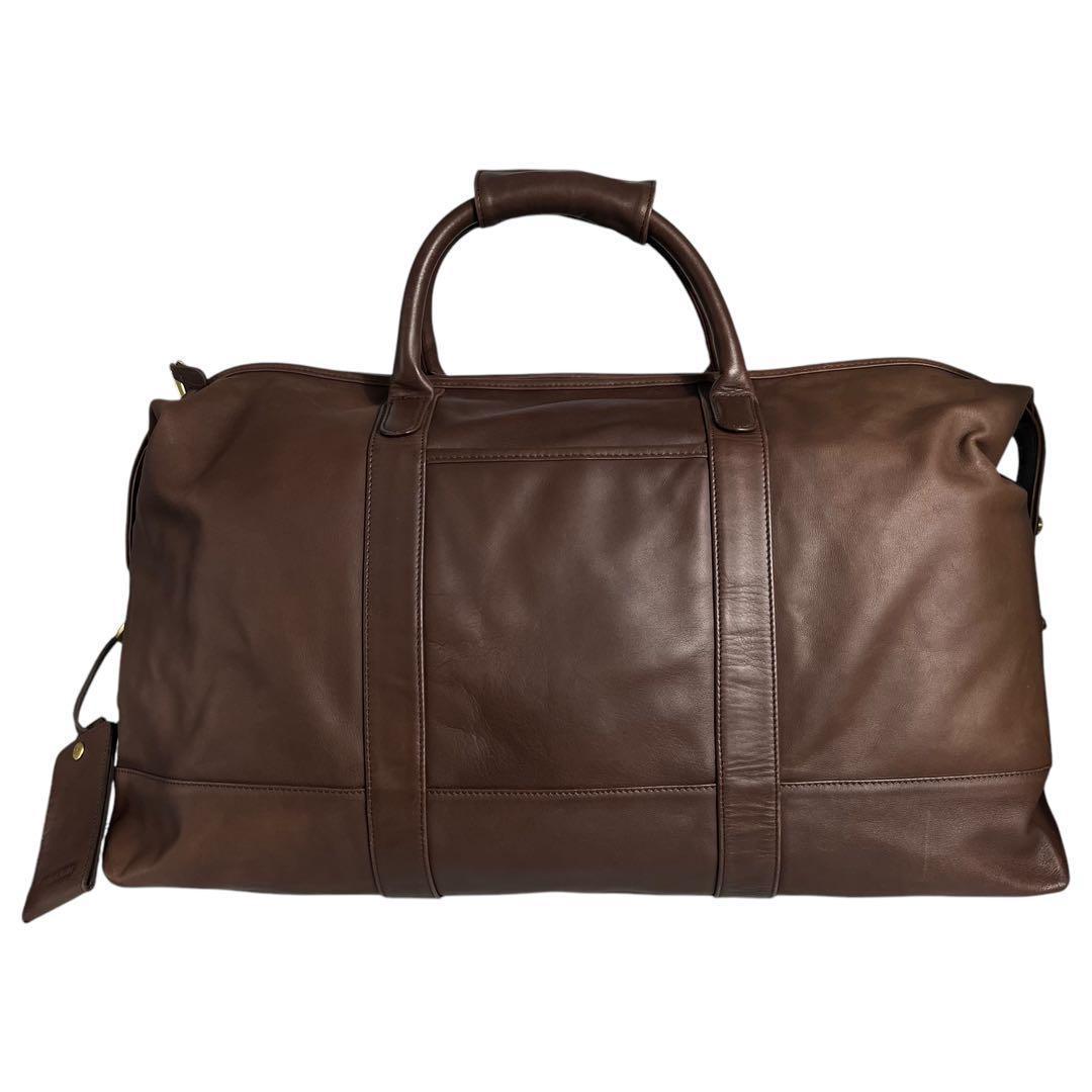 美品✨COACH コーチ　ボストンバッグ　茶色　018