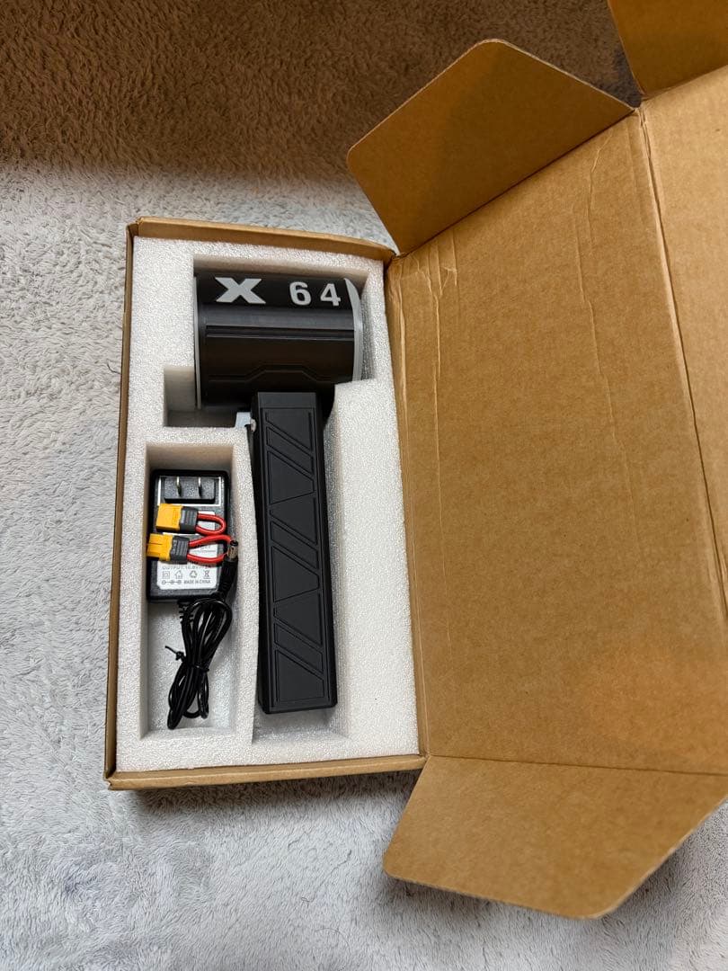 【最強ブロワー】X64 8000mAh 洗車用ジェットファン 数回使用のみ美品