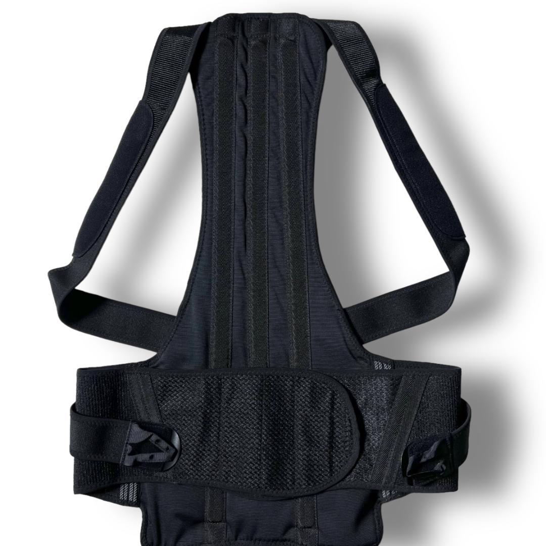 L かいりき君 アシストスーツ 筋肉負担軽減 家事育児にも◎ 着脱も楽チン 黒