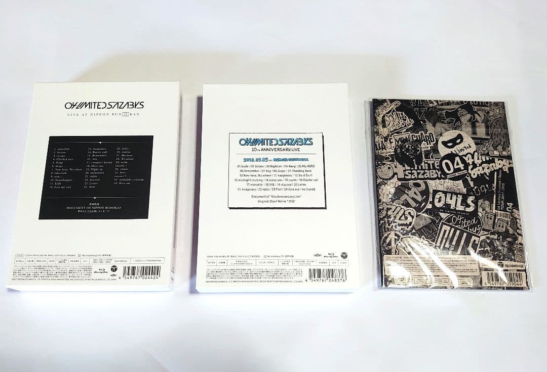 フォーリミ　10thと武道館ブルーレイと裏DVD　特典ポスターとクリアファイル