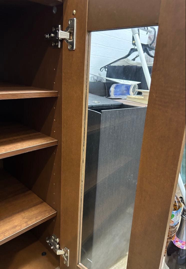 5/28出品終了予定 LOWYA ロウヤ 食器棚 レンジ台 キッチン収納