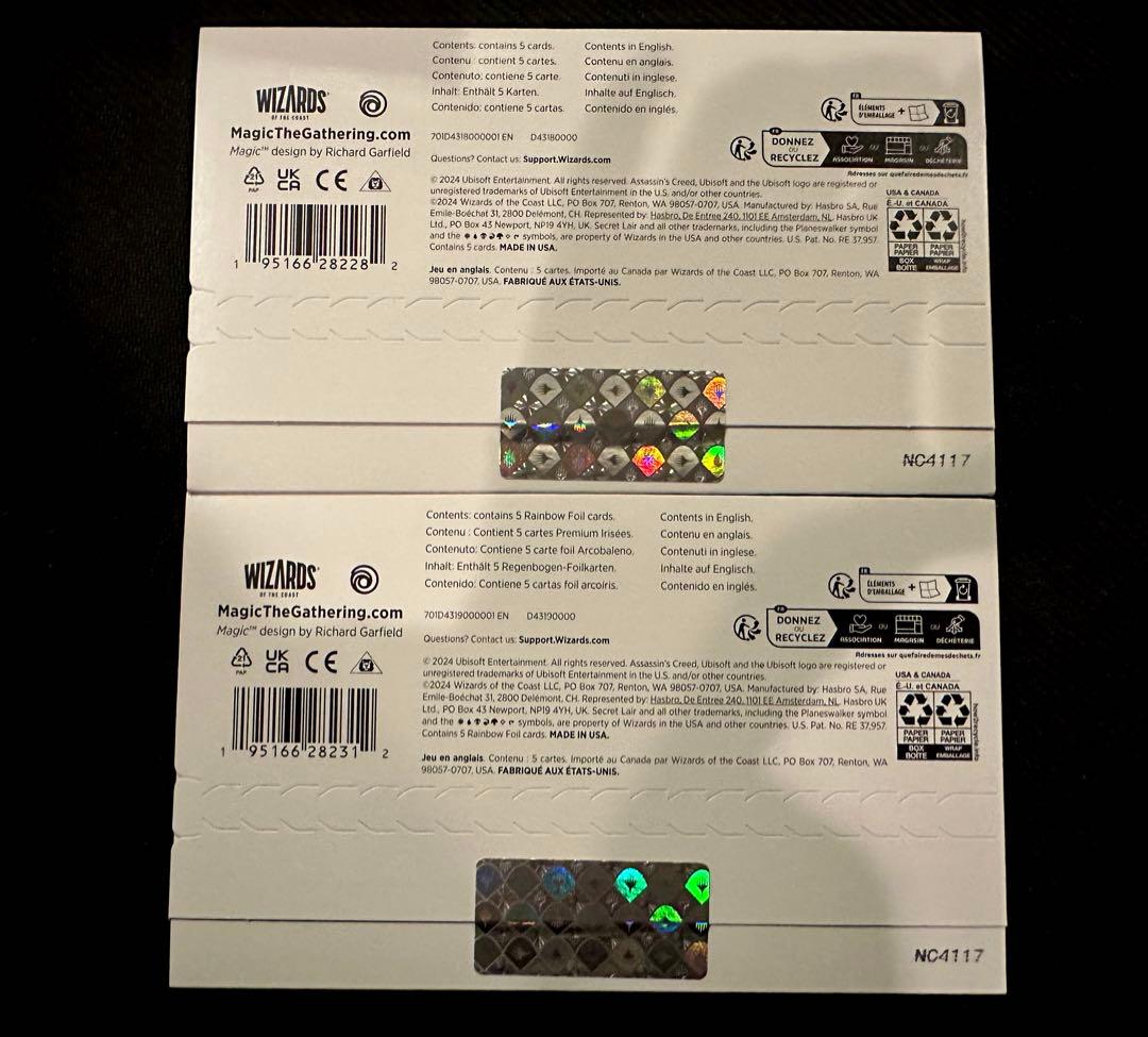 Secret Lair x アサシンクリード Lethal Legends