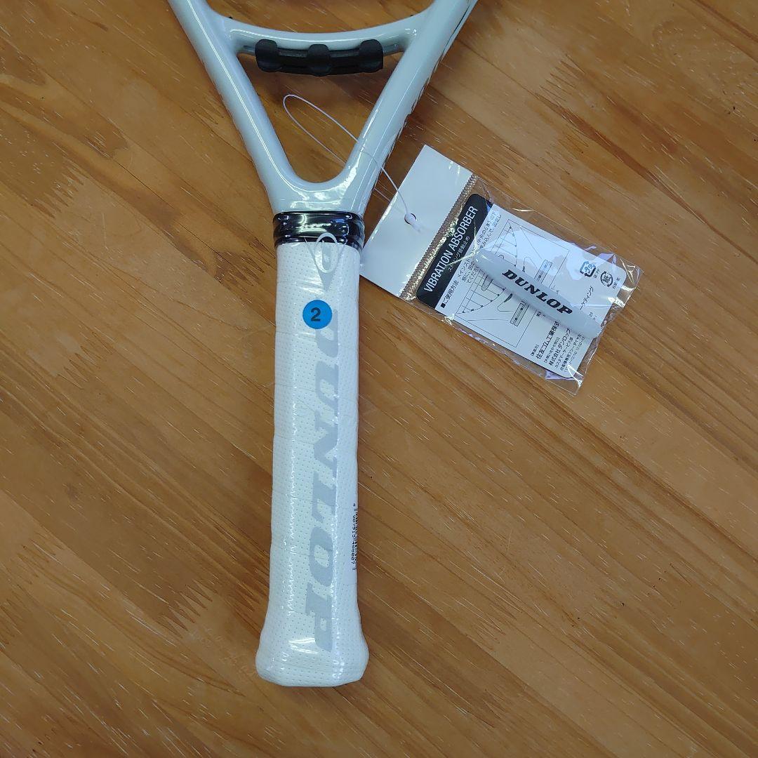新品未使用　ダンロップテニスラケット　LX1000 ホワイトゴールド　グリップ2