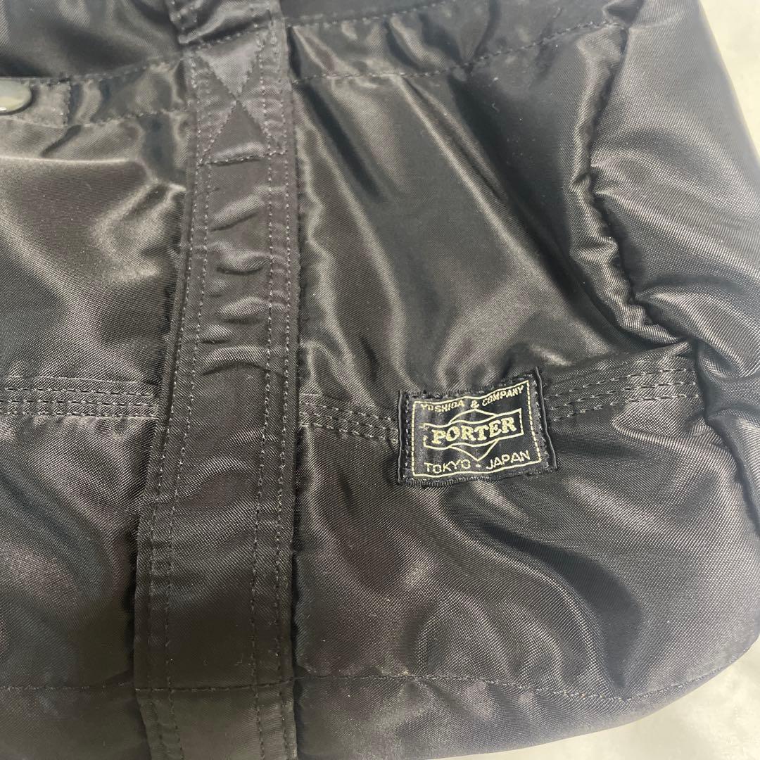 PORTER タンカーブラック ミニドラムバッグ