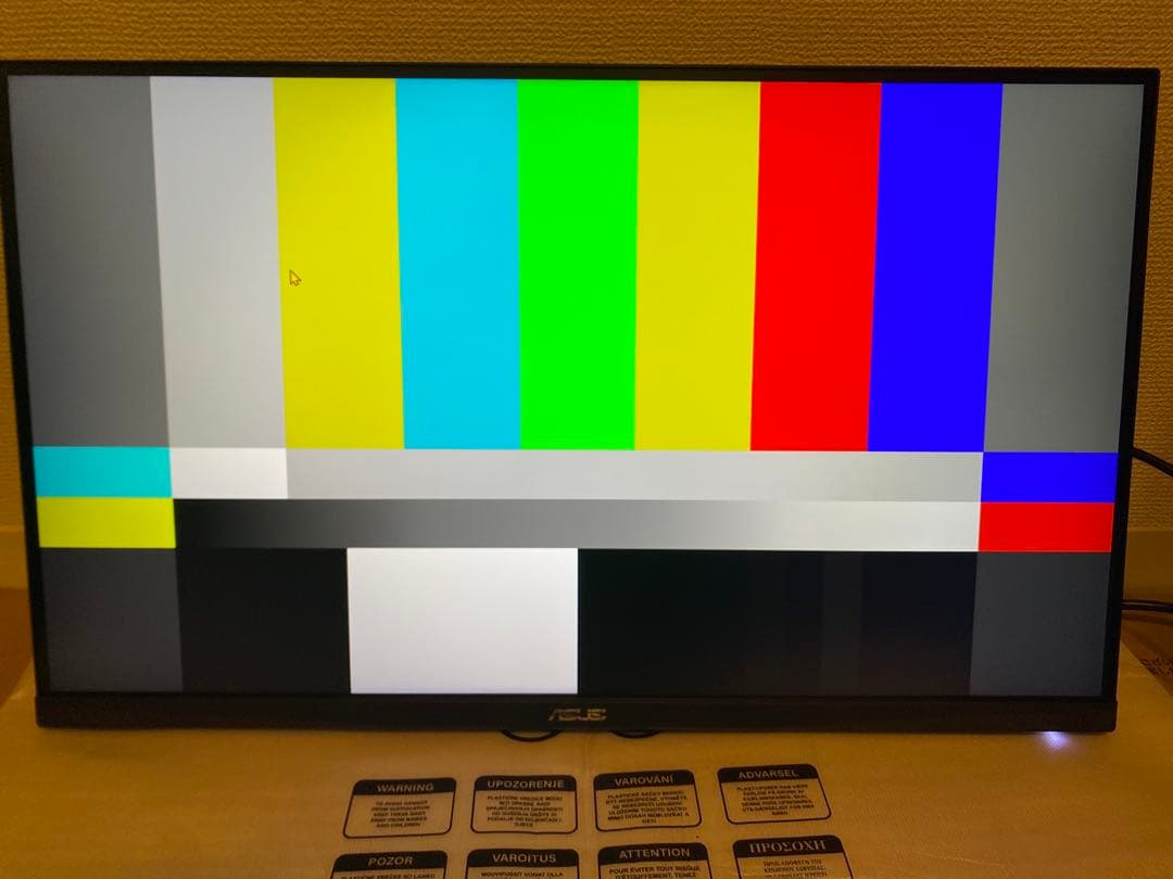 ASUS TUF Gaming VG27AQ5A 27インチ　WQHD②