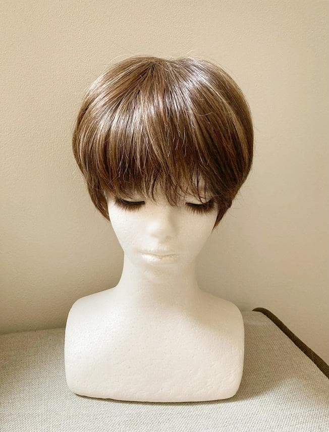 ラルガ　フォンテーヌ　VALAN　OV02　人毛MIX　八分ウィッグ